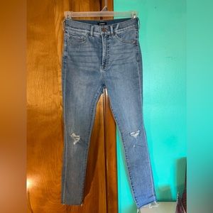 3x Express Jeans Size 2R Skinny High Rise